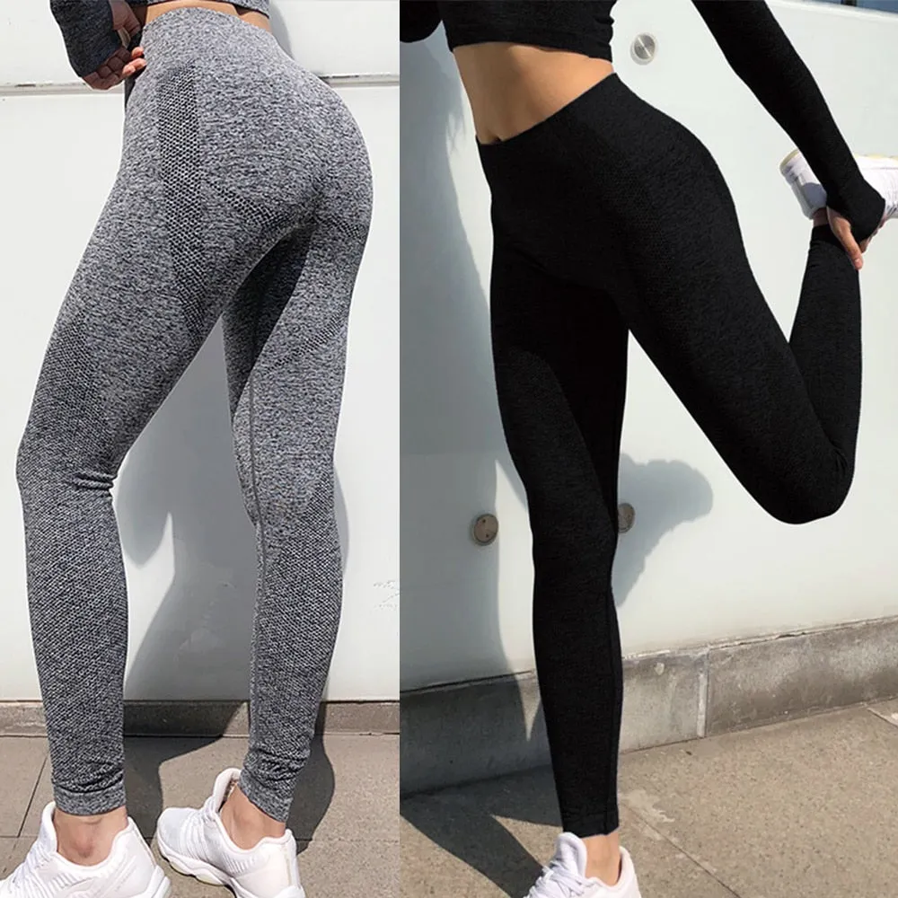 Seamless High Waist Yoga Leggings