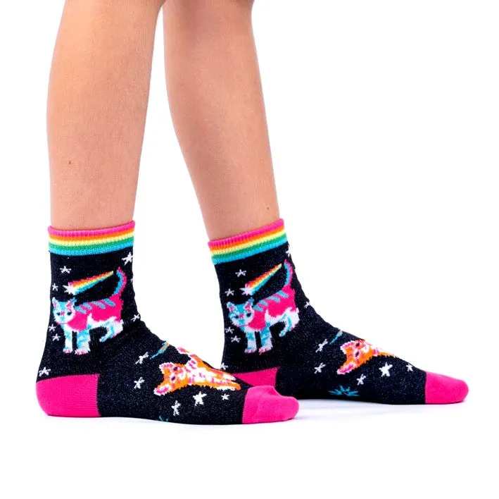 Space Cats Junior Socks - 3 Pack