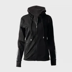 Sports Hooded Jacket - Black