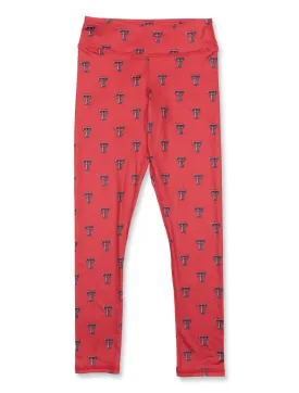 Texas Tech Zoozatz Double T Leggings