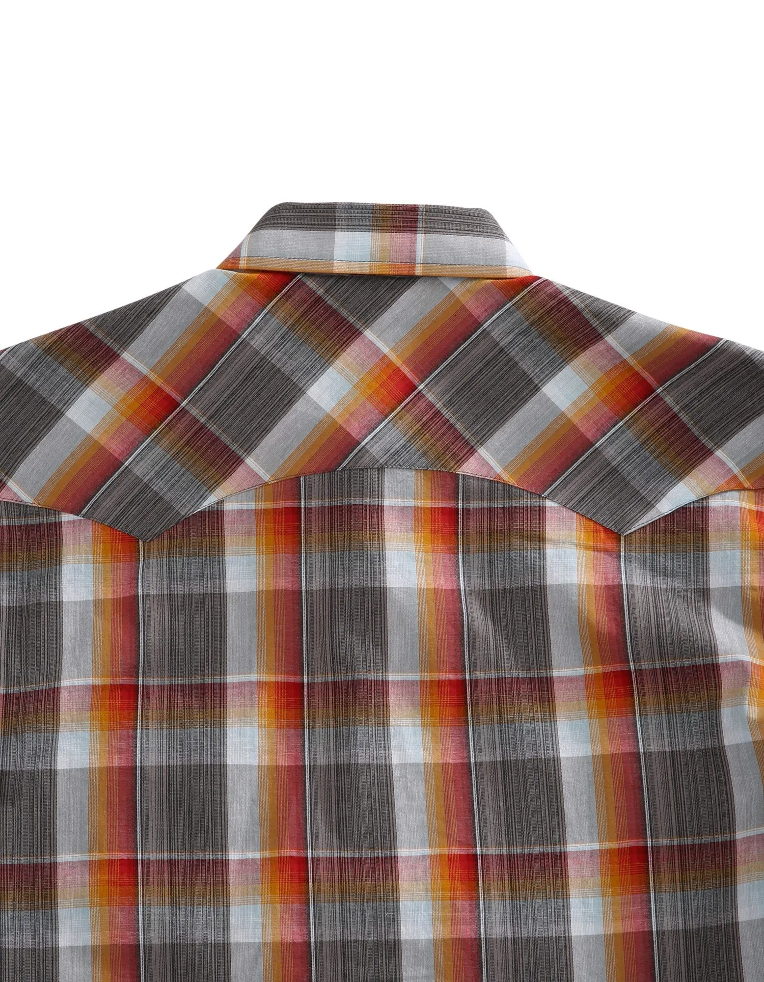 Tin Haul Mens Multi-Color 100% Cotton Rusty Plaid S/S Shirt