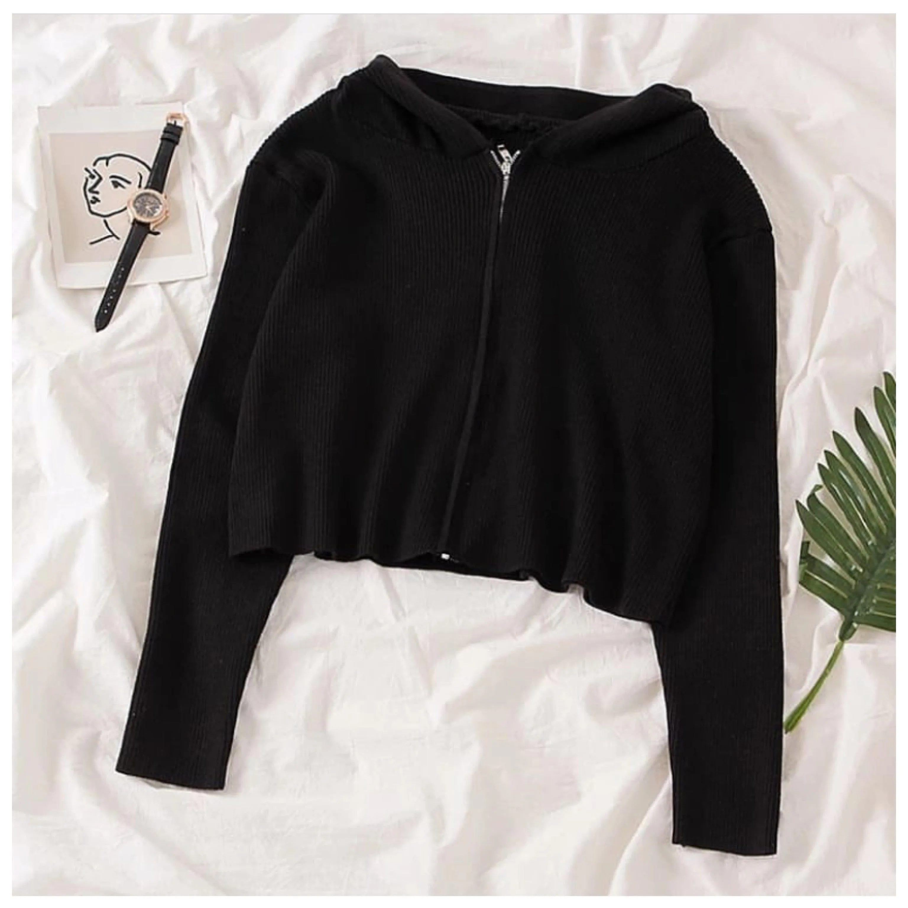 Tolio Cropped Hoodie