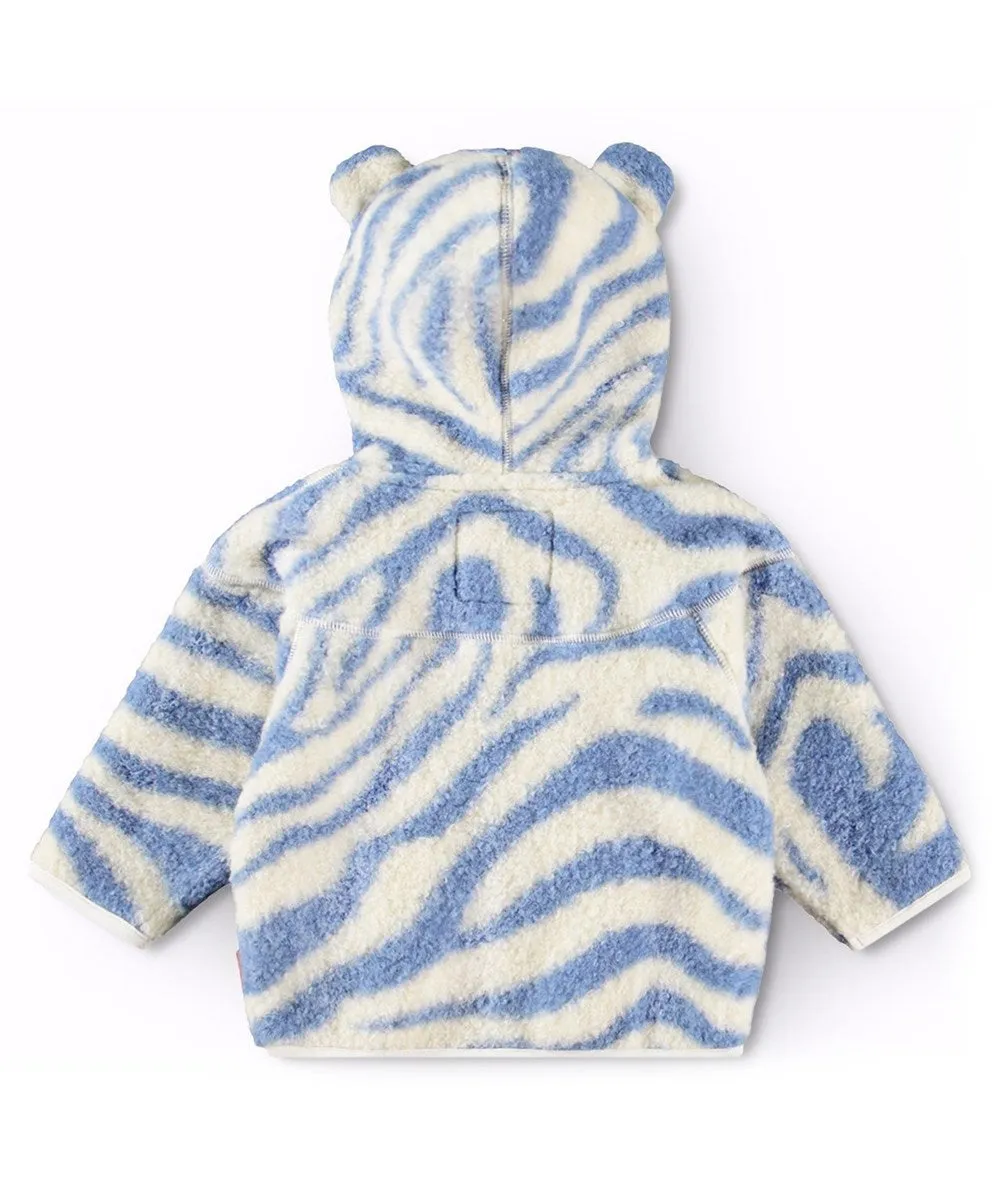 Ummi Fleece, Zebra Blue