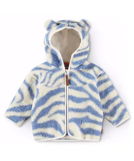 Ummi Fleece, Zebra Blue