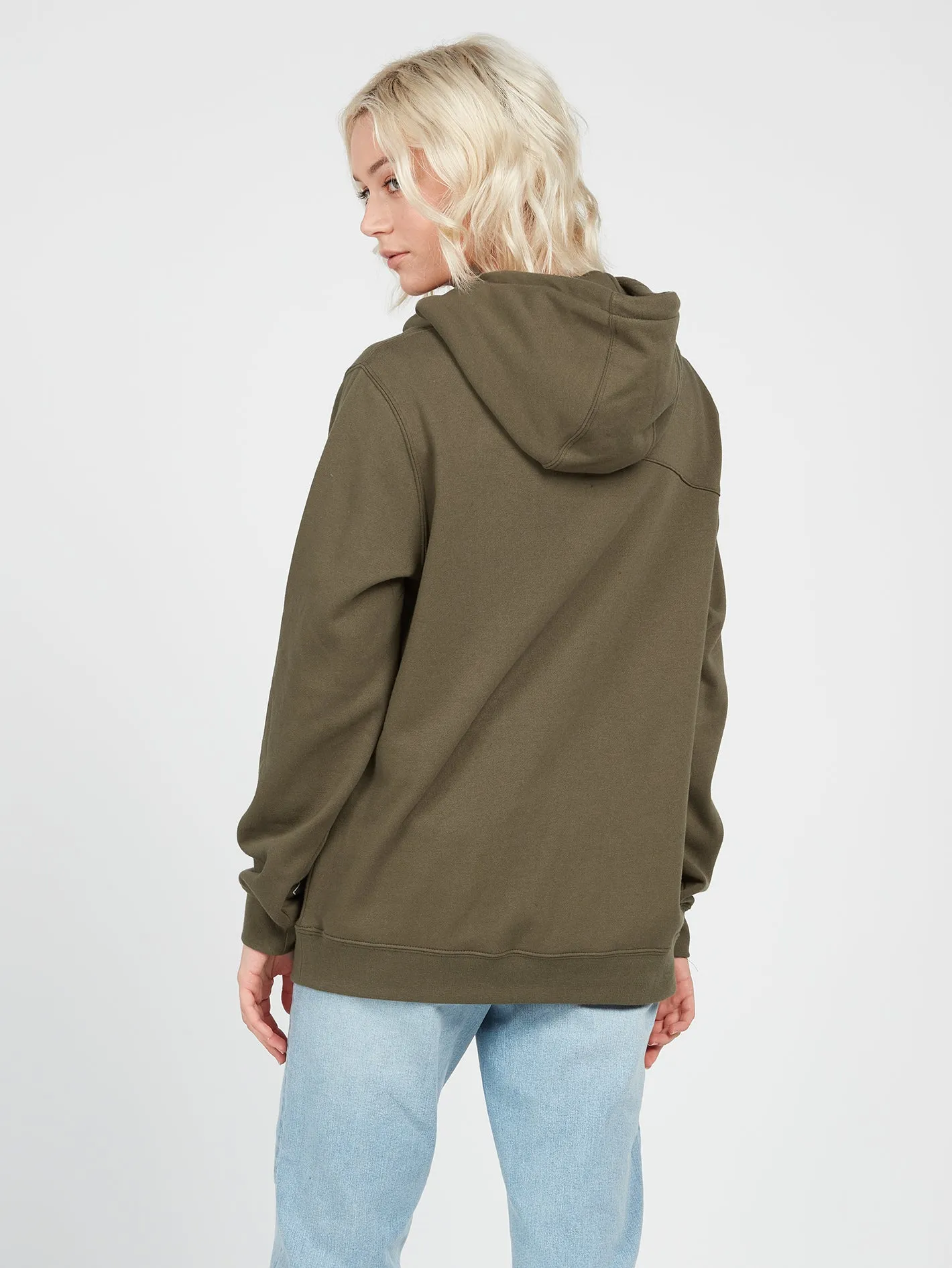 Walk It Out High Neck Hoodie - Dark Camo