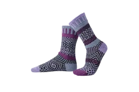 Wisteria Recycled Cotton Crew Socks