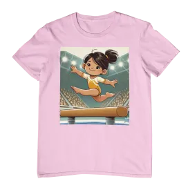 Youth - Empowerment Girls Gymnastics T-Shirt (Asian American)