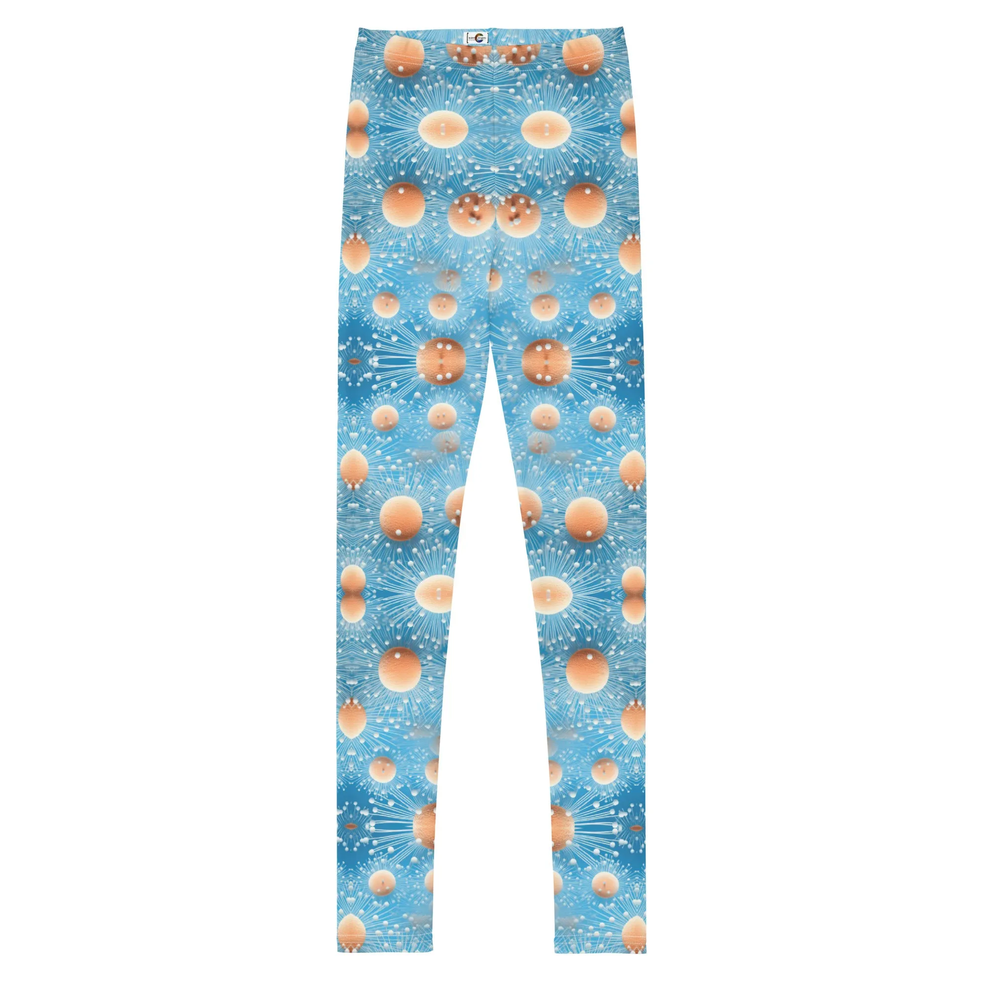 Youth Leggings Viral Daisies